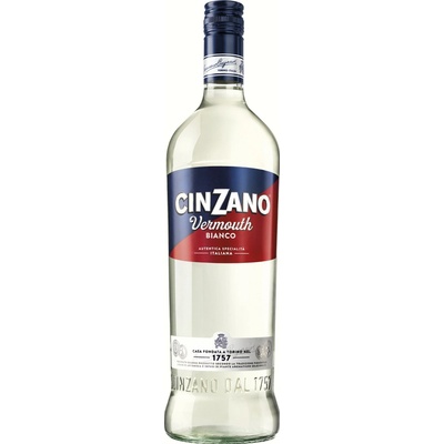 Cinzano Vermouth Bianco 15% 1 l (holá láhev)