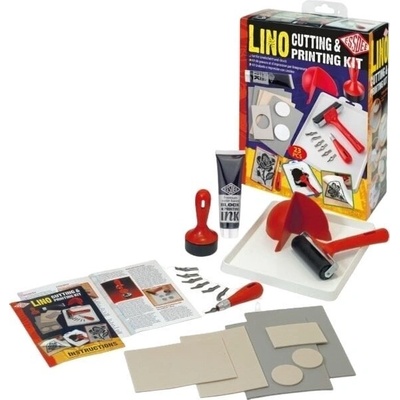 ESSDEE Lino Cutting & Printing Kit Комплект за графични техники (L5PKR)