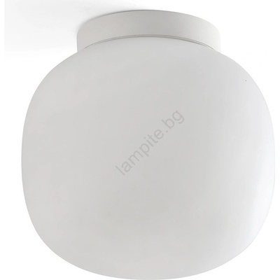 Faro Barcelona FARO 68610 - Плафон AMELIA 1xE27/15W/230V IP44 бял (FA68610)