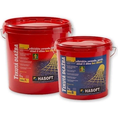 Hasoft Tekutá dlažba 9kg (dvousl. 6+3kg)