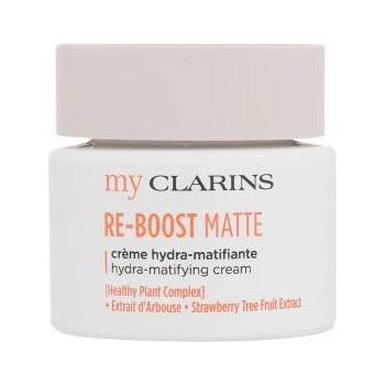 Clarins Re-Boost Matte матиращ хидратиращ крем за мазна кожа 50 ml за жени