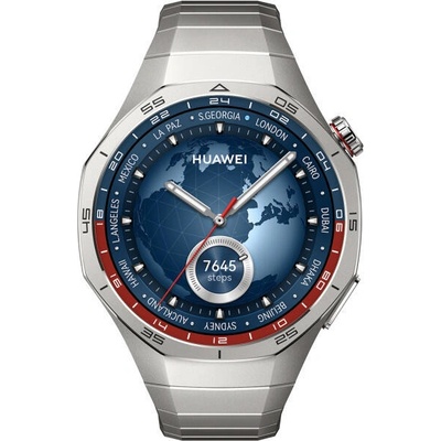 Часовник, Huawei Watch GT5 Pro Vili-B29M, 1.43", Amoled, 466x466, PPI 326, BT5.2, BLE/BR/EDR, 524mAh, 40-meter free diving, HUAWEI TruSense System, ECG analysis, Battery life up to 14 days, Compatible (6942103132049)