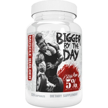 Rich Piana 5% Nutrition Bigger By The Day | with Turkesterone Muscle Builder [120 капсули]