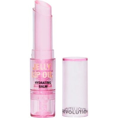 Revolution Beauty Подхранващ балсам за устни с цвят Jelly Lip, Candy Ice Pink, 2.4 g