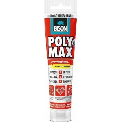 BISON POLY MAX crystal express 115g lepiaci tmel (BIS24429)