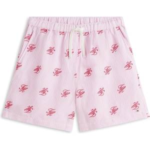 Tommy Hilfiger Поларени къси панталони Tommy Hilfiger Women's Fleece Jogger Shorts - Rose Petal