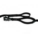 K9 Thorn Каишка с двойна дръжка и карабинер, черна, XL (0014/20.BLK.XL)