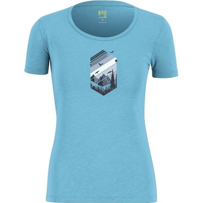 KARPOS W Valley T-Shirt, Bachelor B./Bright White