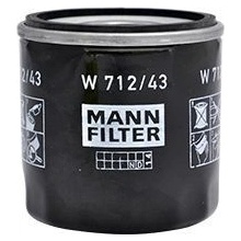 MANN-FILTER Olejový filtr MANN W712/43 (MF W712/43) - FORD, ŠKODA