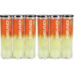 HEAD Radical Tennis Ball (3 x 4 Pack) Amazon Exclusive, Yellow (Pack of 2) - 575701