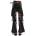 Devil fashion дамски къси панталони DEVIL FASHION - Black Gothic Punk Spider - PT254