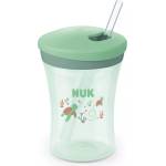 Nuk Чаша със сламка NUK First Choice - 230 ml, 12 м+, костенурка, зелена (10255763)