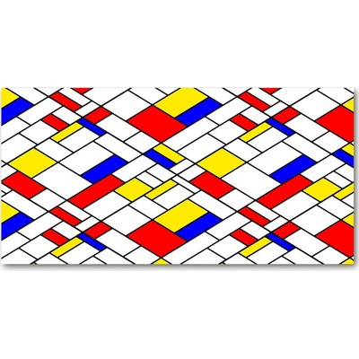 Foto obraz sklenený horizontálny abstrakcie 100x50 cm