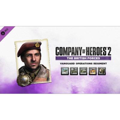 Игра Company of Heroes 2 - British Commander: Vanguard Operations Regiment за PC Steam, Електронна доставка