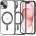 Techsuit Luxury Crystal MagSafe калъф за Apple iPhone 15 - Черен KP38098