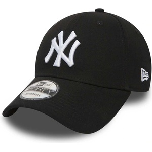 New Era 9forty mlb league basic neyyan ls черно, бяло uni (10531941)