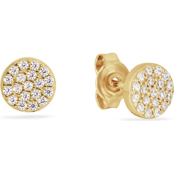 Esprit pozlátené náušnice krúžky ESER23383LYG