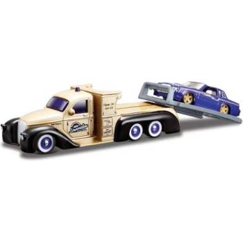 Maisto - Дизайн Elite Transport, Missile Tow Flatbed + 1987 Buick Regal T-Type, 1: 64