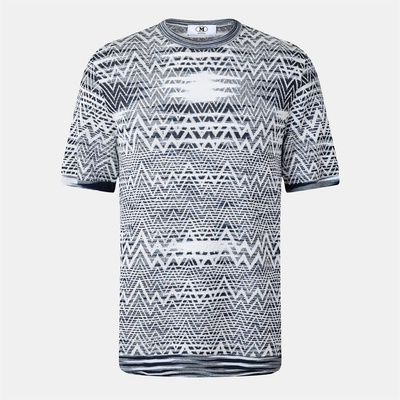 Missoni Тениска Missoni Men's Short Sleeve T-Shirt - Gradient Blu