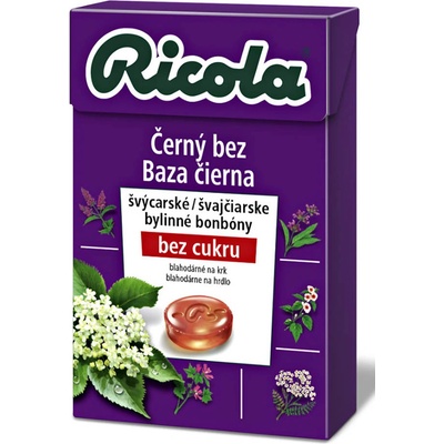 Ricola Černý bez 40 g 20ks
