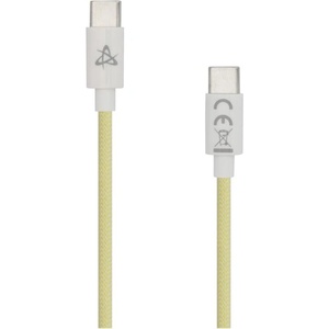 SBOX TYPE-C-1-Y 1 м 60W Type-C жълт кабел за данни и зареждане (TYPE-C-1-Y)