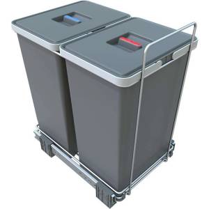 Elletipi Ecofil - Кош за отпадъци разделен 48л PF01 44B2 (PF01 44B2)