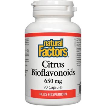 Natural Factors Цитрусови биофлавоноиди + Хесперидин 650 mg 90 капсули | Natural Factors (1380 NF)