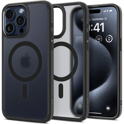 SPIGEN ULTRA HYBRID MAGSAFE IPHONE 15 PRO MAX FROST čierne