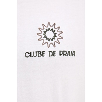 Frescobol Carioca Памучна тениска Frescobol Carioca в бяло с апликация 2578.01 (2578.01)