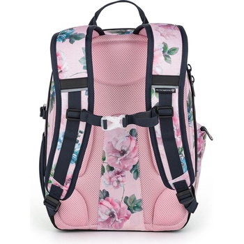 Topgal růžový batoh s květinami Roth 22029