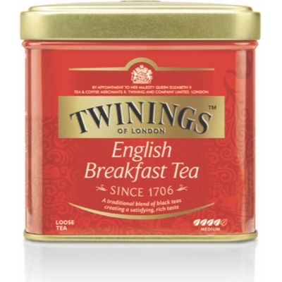 Twinings English Breakfast, sypaný černý čaj, 100 g