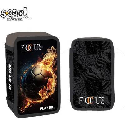 S-Cool Несесер с 3 ципа scool play on, 39 части