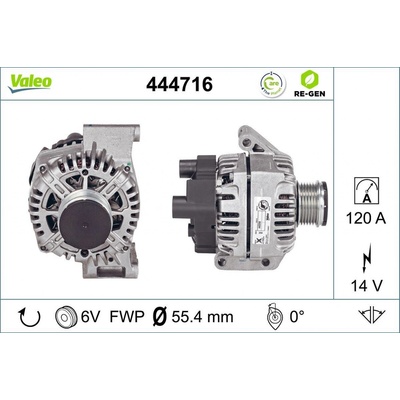 Generátor VALEO 444716