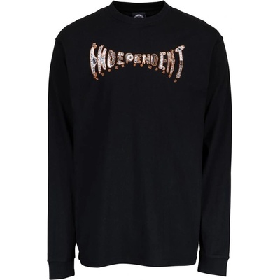 Independent triko Genuine Parts L/S t-shirt black