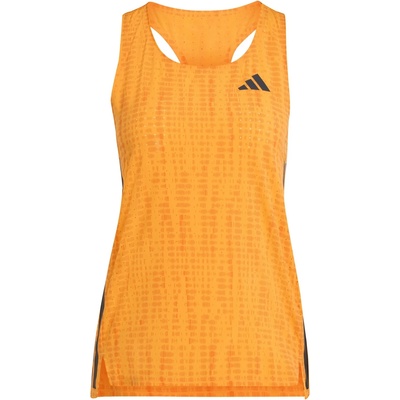 adidas Дамска тениска adidas Women's Adizero Singlet Running shirt - Pure Tangerine / Pure Orange (916-6794-0215)