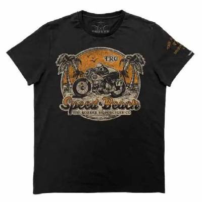 Тениска Rokker Speed And Beach short sleeve T-shirt - Black (Black)