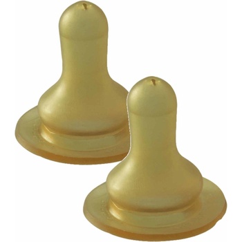 Image 1 of NIP Каучукови биберони NIP - Cherry, 0-6 м, flow S, 2 броя (4000821930001)