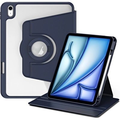 Protemio CRYSTAL FLEXI 2v1 Zaklápacie puzdro pre Apple iPad Air 11 2025 Air 11 2024 106037 tmavomodré