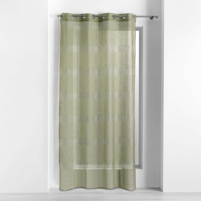 douceur d'intérieur Khaki voálová záclona 140x280 cm Ajourela – douceur d'intérieur
