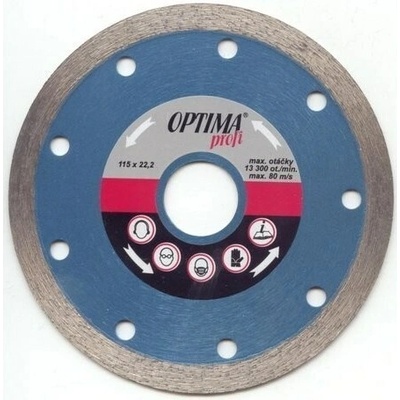 Optima Kotouč diamantový řezný 150 x 22,2 x 1,2 mm DK150
