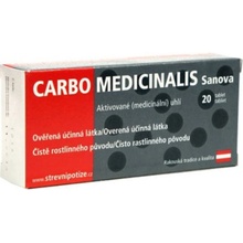 Carbo Medicinalis Sanova 20 tablet