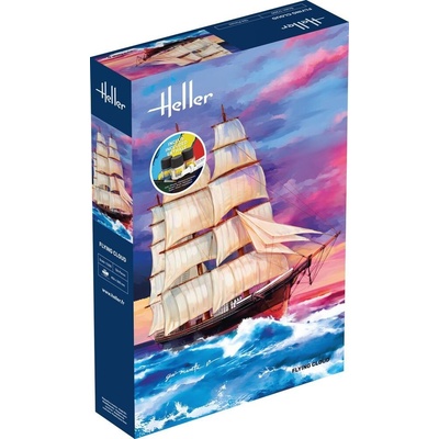 Heller Flying Cloud obsahuje barvy a lepidlo STARTER KIT 56830 1:200
