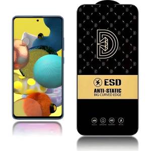 Samsung Diamond антистатично закалено стъкло за Samsung Galaxy A51 - Черен KP24210