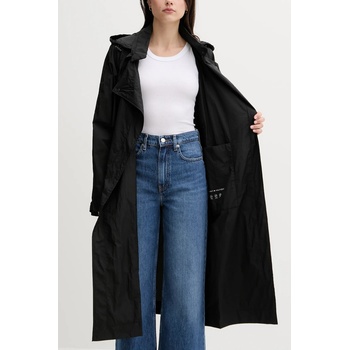 Tommy Hilfiger Палто Tommy Hilfiger в черно преходен модел WW0WW46445 (WW0WW46445)