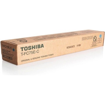 Toshiba original toner T-FC75E-C, 6AK00000251, cyan, 35400str (6AK00000251)