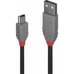 Lindy Кабел Lindy, от USB-A(м) към Mini-B(м), 2m, черен (36723)