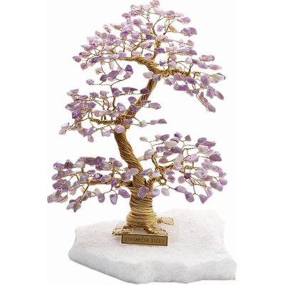 Nefertitis Stromeček štěstí ametyst A4 NF6396 - cca 20 cm