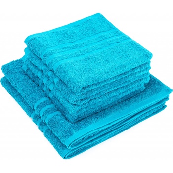 Profod Sada uterákov a osušiek Classic modrá, 4 ks 50 x 100 cm, 2 ks 70 x 140 cm