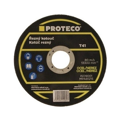 Proteco Kotouč řezný 115 x 1.0 x 22.2 mm 10.20-R-115-10 – Zboží Dáma