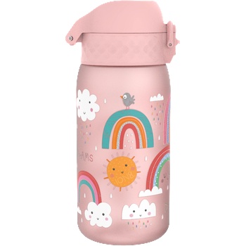 ION8 Бутилка за вода Ion8 Print, рец. пл, 350ml, Rainbows (32038-А-ДЪГА)